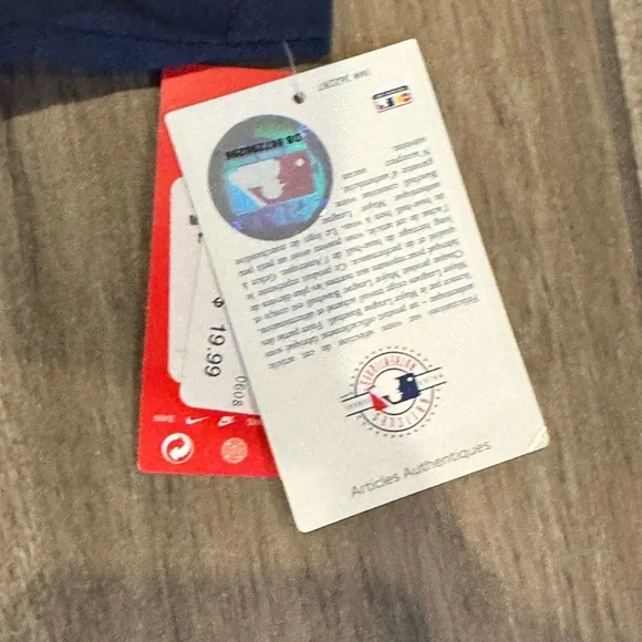 Nike Navy Red Sox Short Sleeve Tee. Men’s Size XXL. New With Tags - NWT - Picture 5 of 9